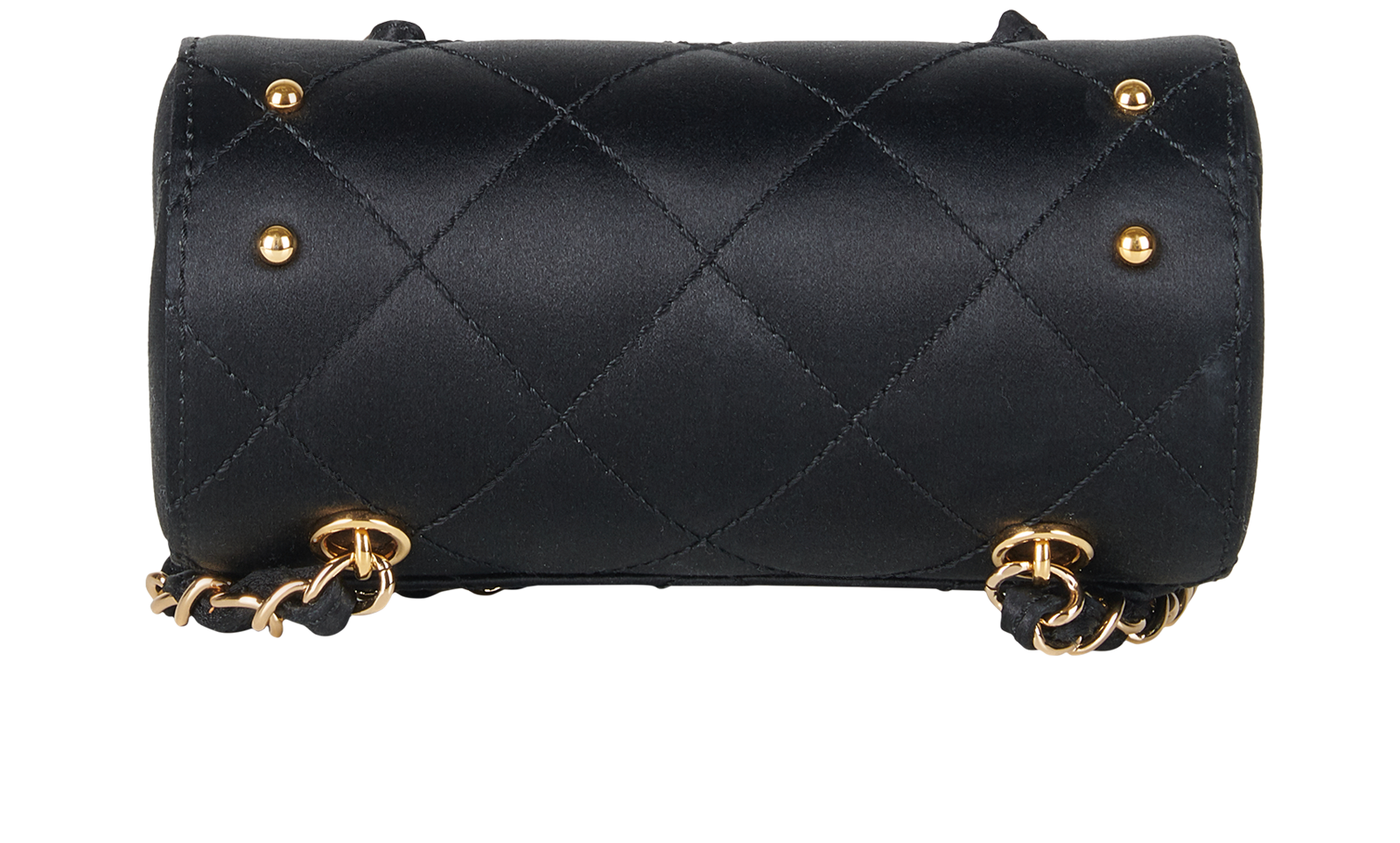 Mini Satin Barrel Bag, &pound;950, Top view